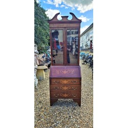 Edwardian Bureau Bookcase